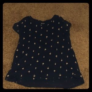 adorable palm trees and pineapple t-shirt